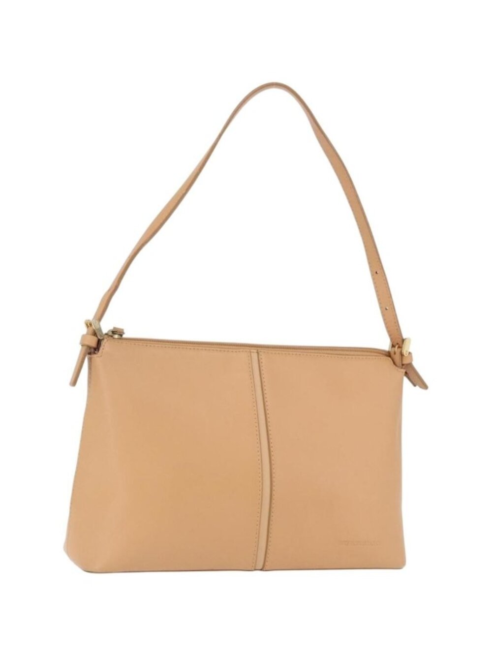 BURBERRY Shoulder Bag Leather Beige